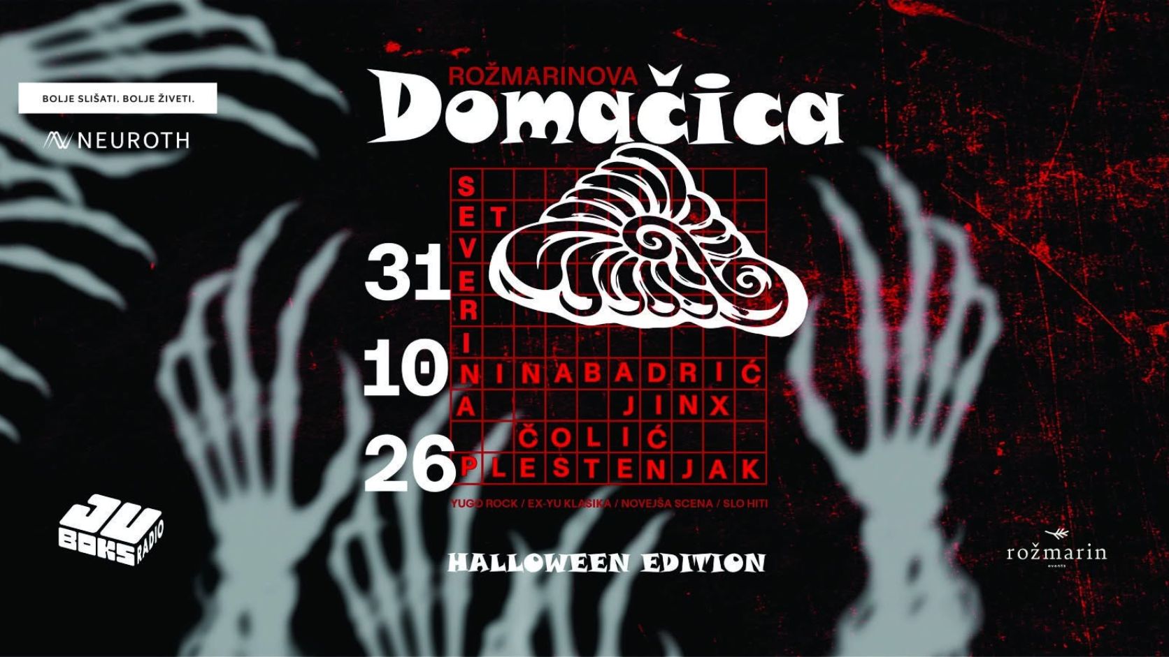 ROŽMARINOVA DOMAČICA - HALLOWEEN EDITON
